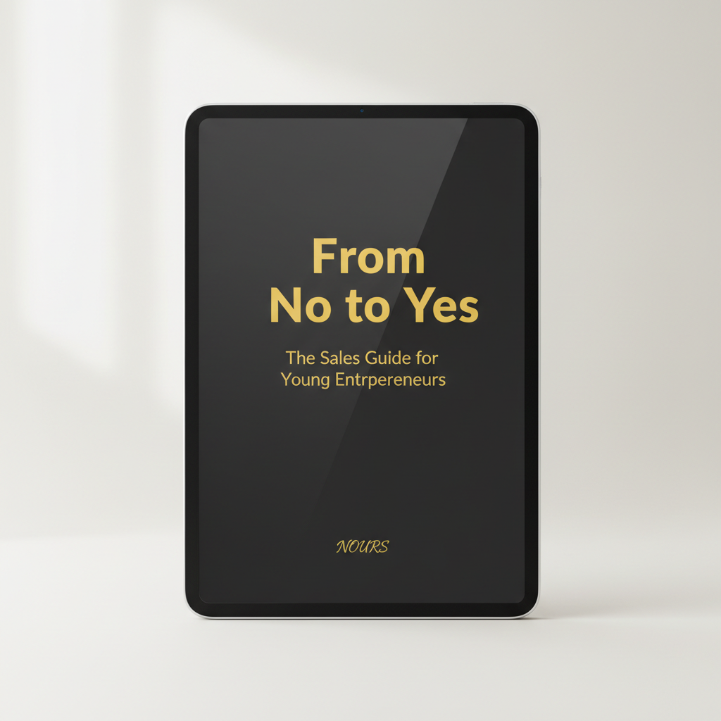 From No to Yes — The Sales Guide for Young Entrepreneurs